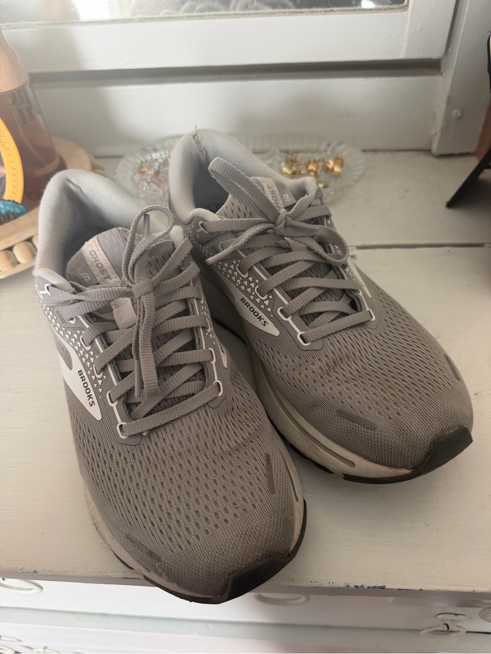 Brooks Gray Running Shoes